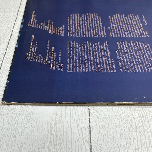 Vintage 1974 The Fantasy Film World of Bernard Herrmann Album Decca Records - Picture 4 of 9